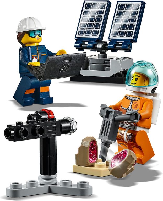 LEGO® City Le véhicule d'exploration spatiale figurines