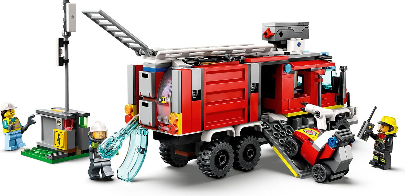 LEGO® City Fire Command Truck components