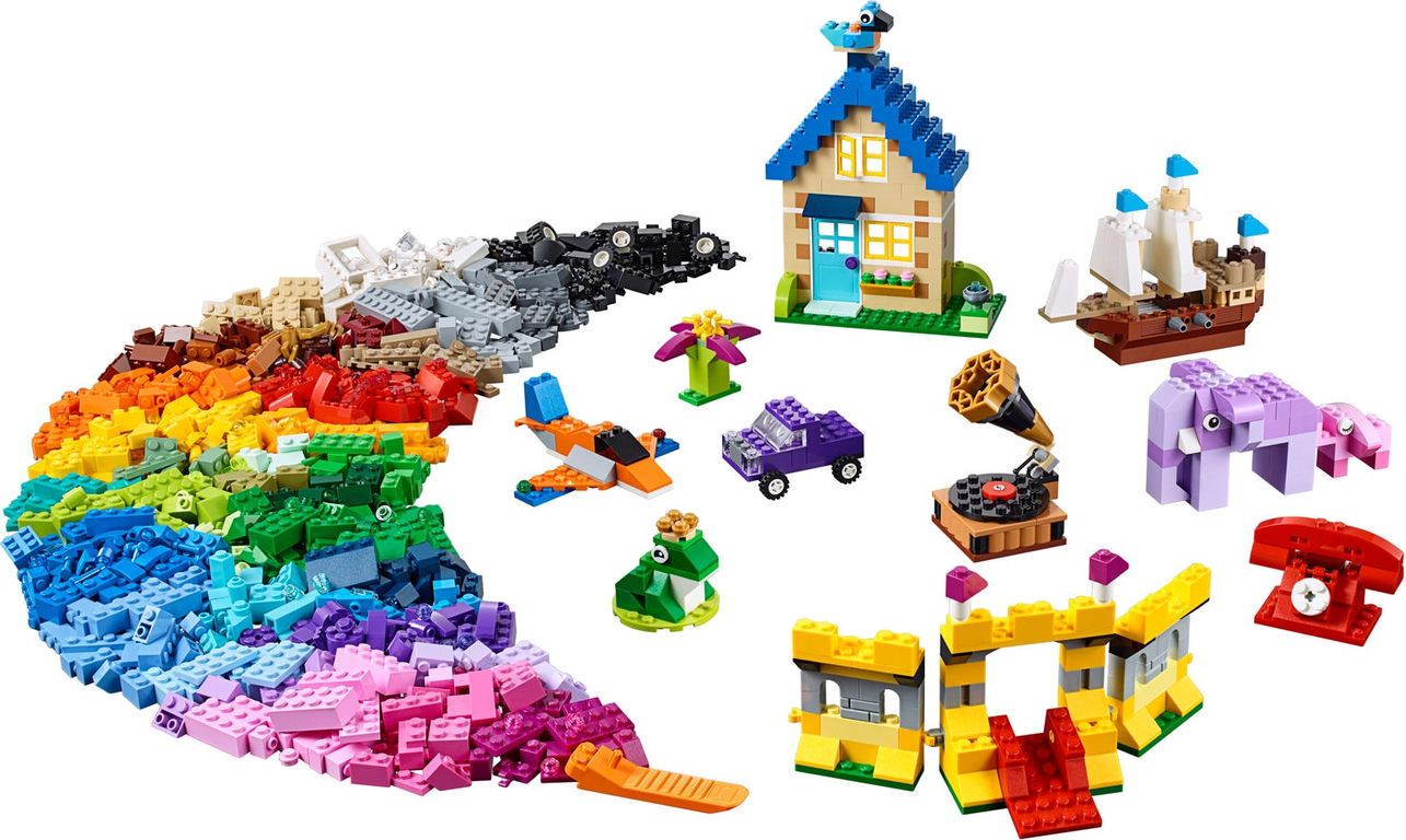 LEGO® Classic Ladrillos, ladrillos, ladrillos partes