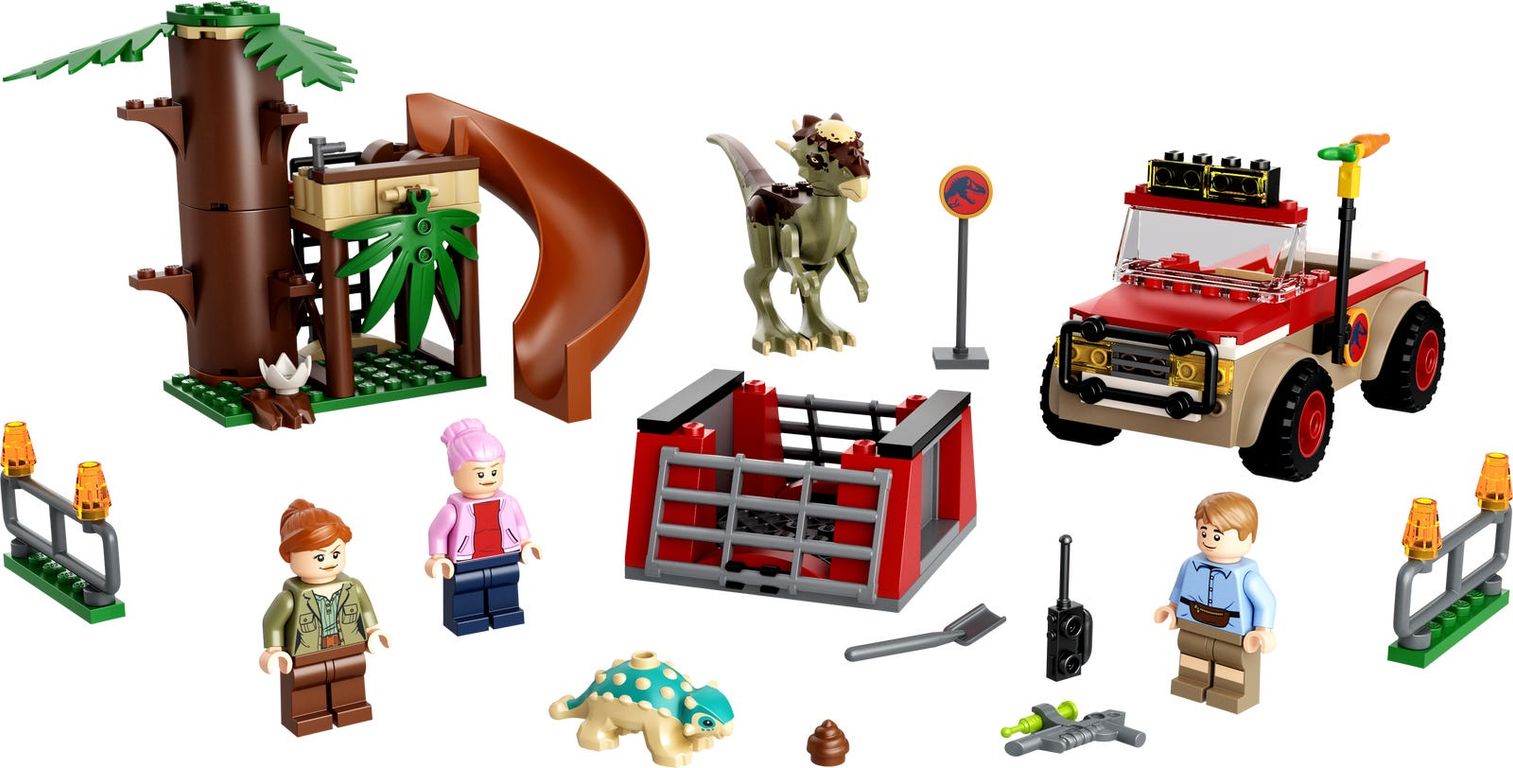 LEGO® Jurassic World La fuga del dinosauro Stygimoloch componenti