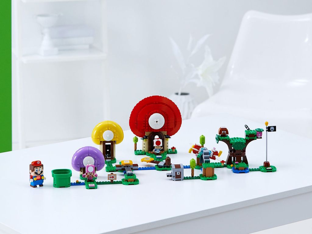 LEGO® Super Mario™ Set de expansión: Caza del Tesoro de Toad partes