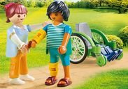 Playmobil® City Life Patient in Wheelchair minifigures