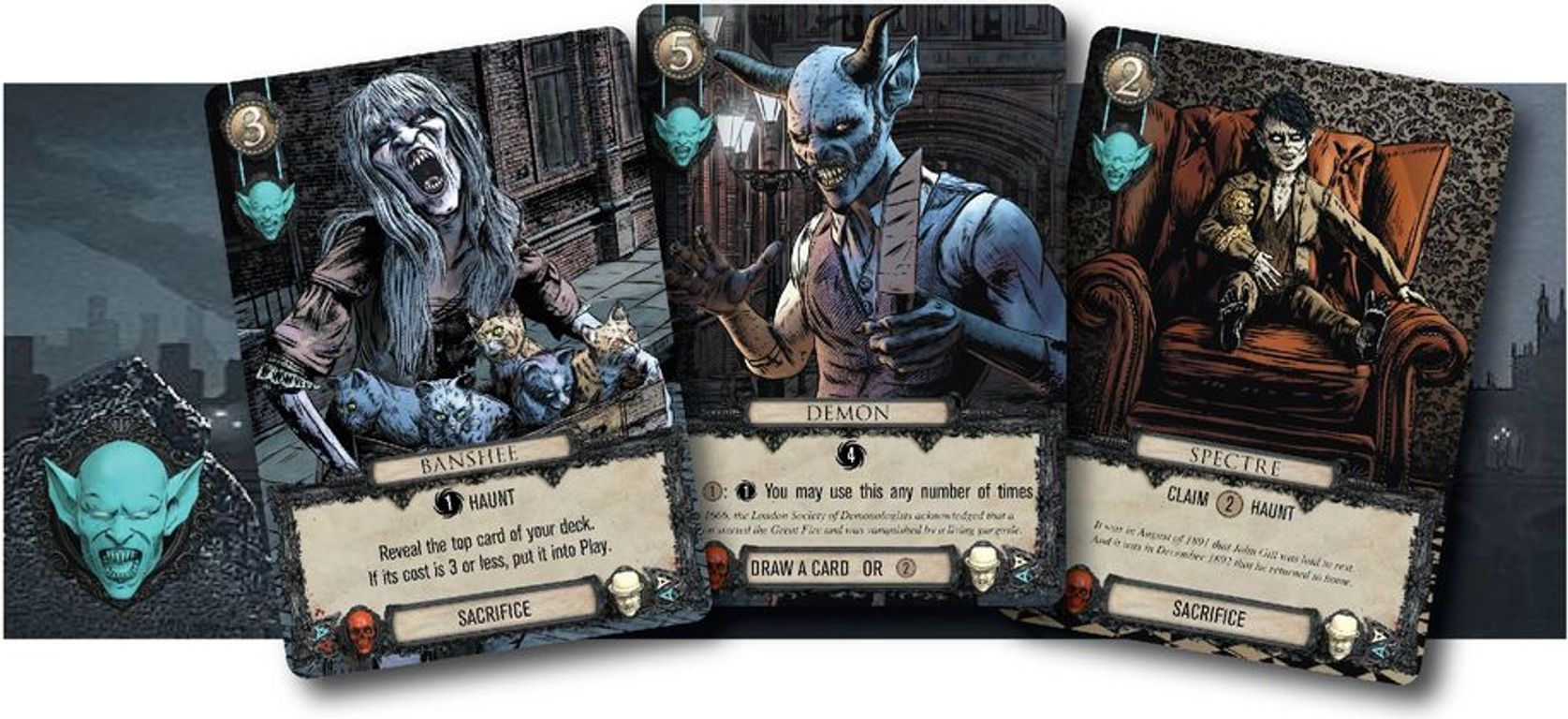 Terrors of London cards