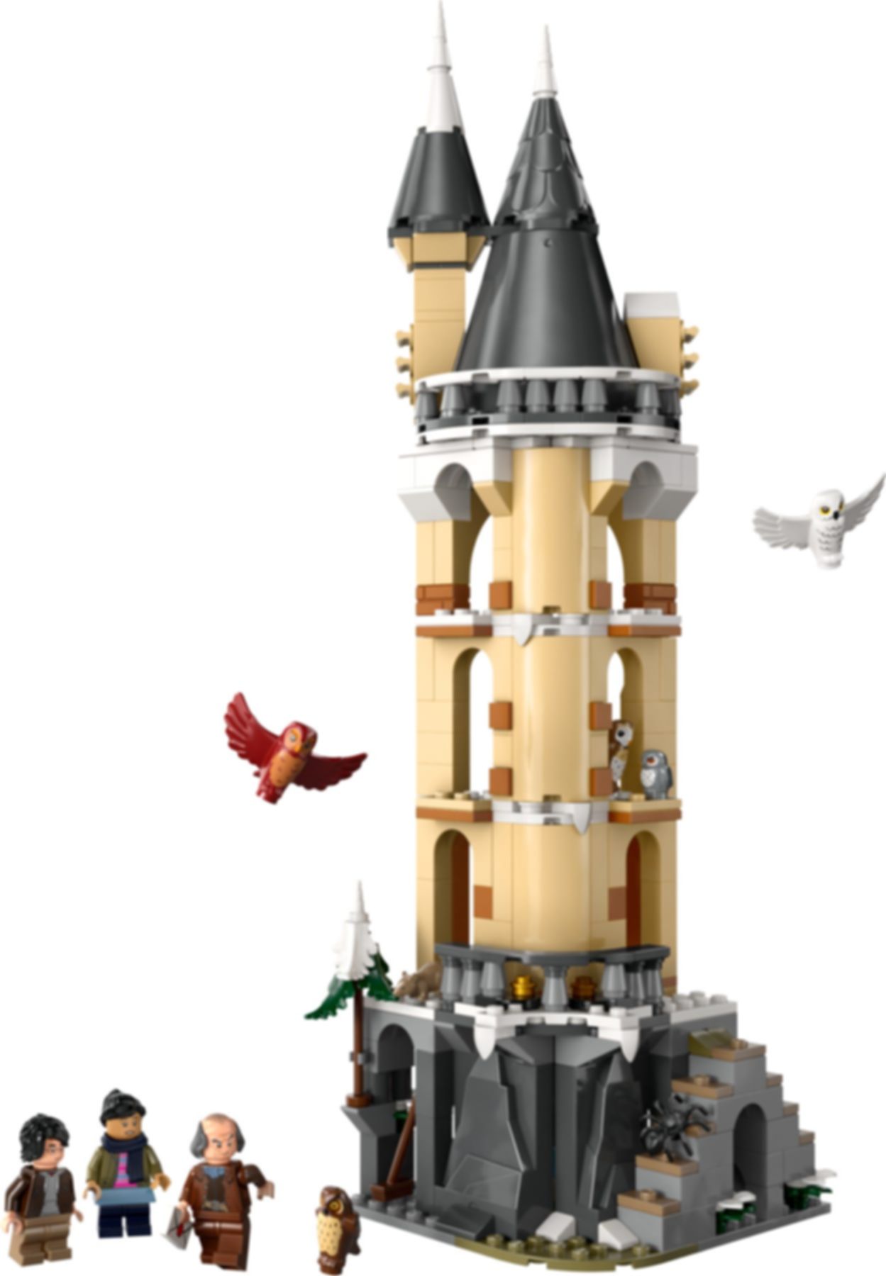 LEGO® Harry Potter™ Guferia del Castello di Hogwarts componenti