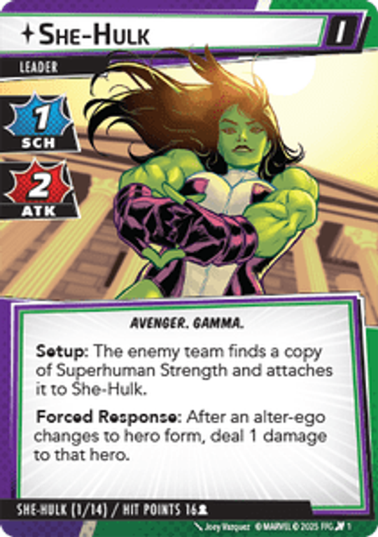 Marvel Champions: The Card Game – Synthezoid Smackdown Scenario Pack kaart
