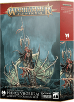 Warhammer Age of Sigmar - Soulblight Gravelords: Prince Vhordrai Lord / Crimson Keep