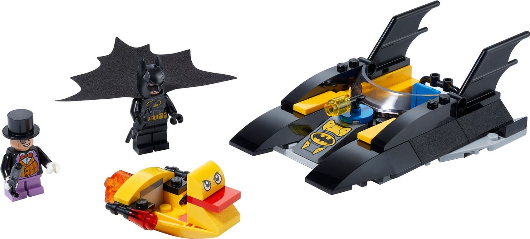 LEGO® DC Superheroes Verfolgung des Pinguins – mit dem Batboat komponenten