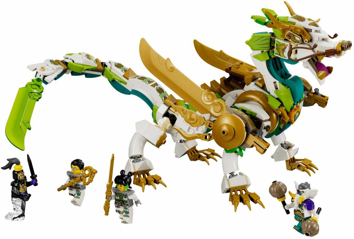 LEGO® Monkie Kid Le dragon gardien de Mei composants