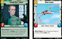 Star Wars: Unlimited - Spark of Rebellion booster cards