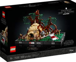 LEGO® Star Wars Jedi™ Training auf Dagobah™ – Diorama