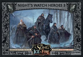 A Song of Ice & Fire: Tabletop Miniatures Game – Night's Watch Heroes 3