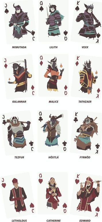 Regicide cartes