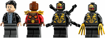 LEGO® Marvel Hulkbuster: Batalla de Wakanda minifiguras