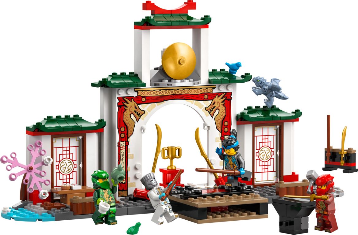 LEGO® Ninjago Le temple de Spinjitzu des ninjas composants