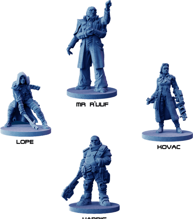 Core Space: Black Star Rising miniatures