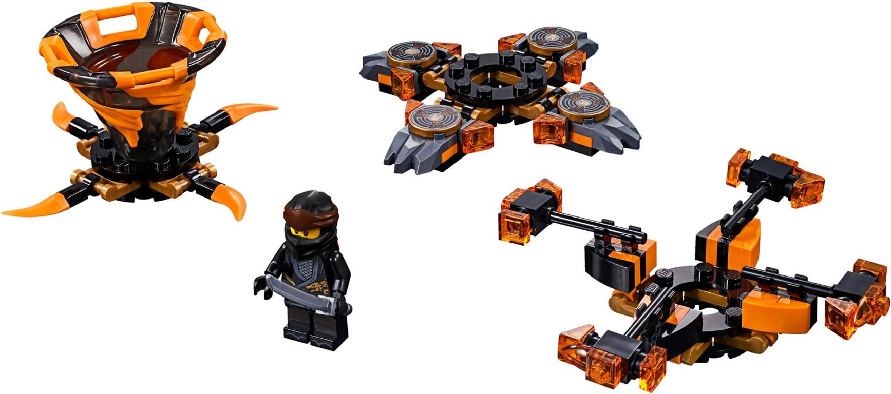 LEGO® Ninjago Spinjitzu Cole components