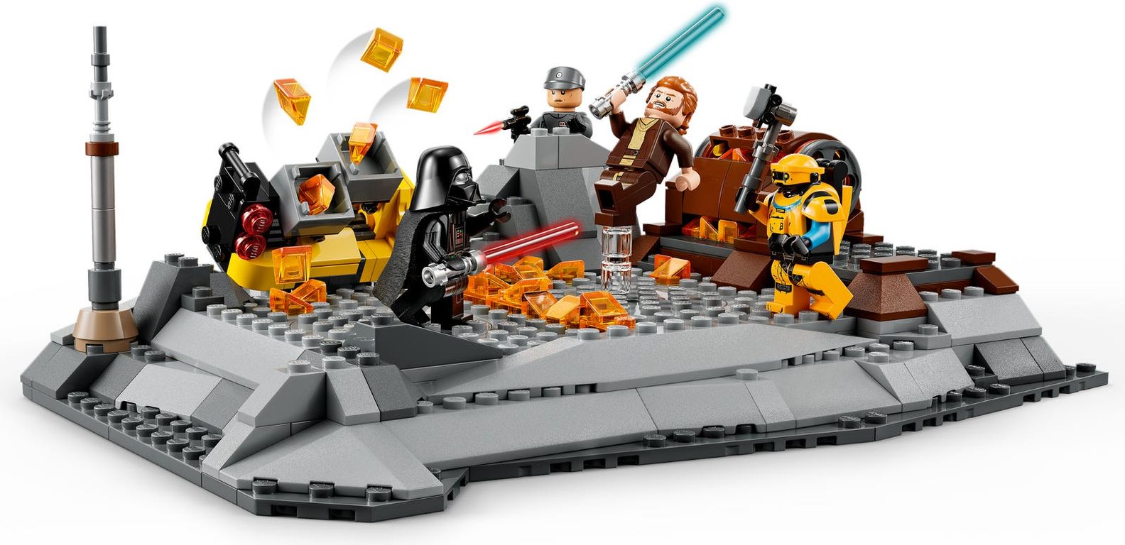 LEGO® Star Wars Obi-Wan Kenobi™ vs. Darth Vader™ speelwijze