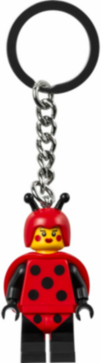 LEGO® Minifigures Llavero de la Chica Mariquita minifiguras