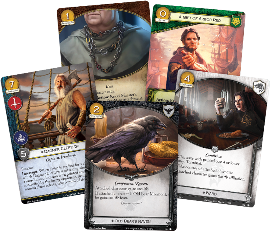 A Game of Thrones: The Card Game (Second Edition) - True Steel kaarten