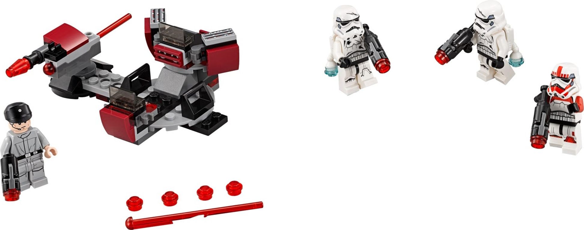 LEGO® Star Wars Pack de combate del Imperio Galáctico partes