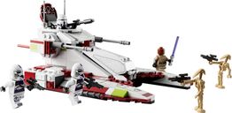 LEGO® Star Wars Fighter Tank™ della Repubblica componenti