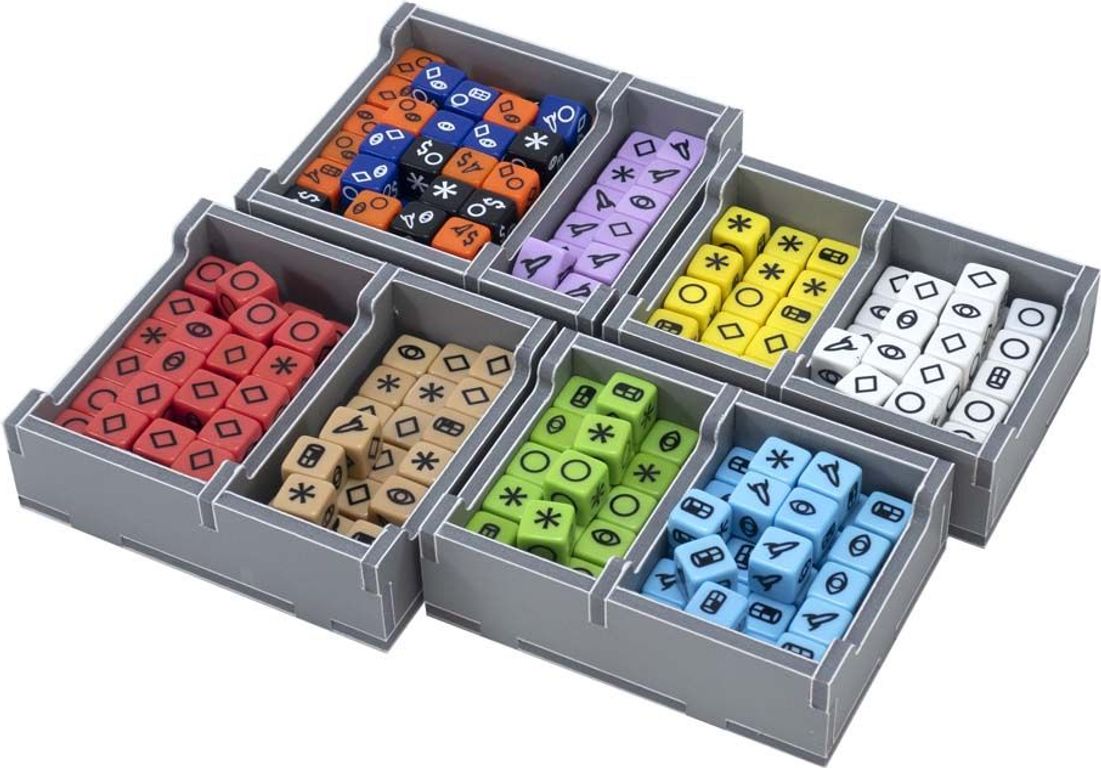 Roll for the Galaxy: Folded Space Insert (Second edition) partes