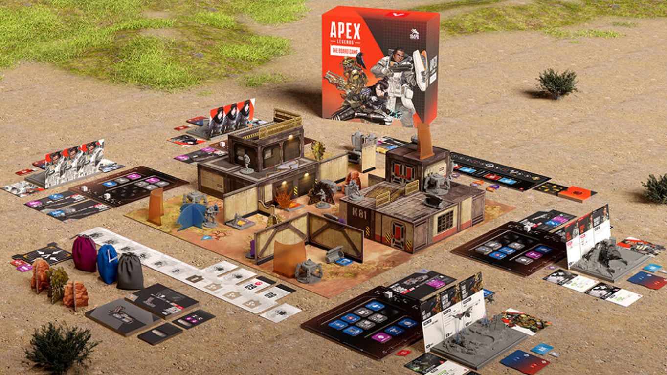 Apex Legends: The Board Game komponenten