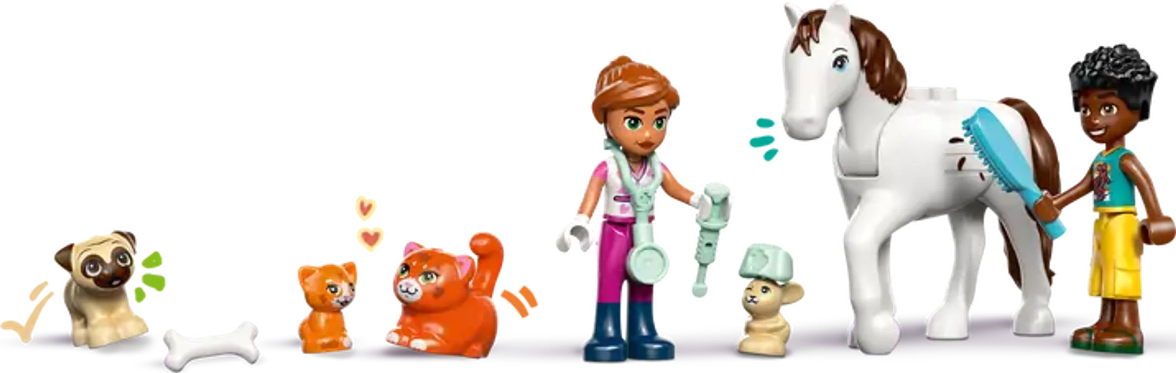 LEGO® Friends Animal Vet Clinic minifigures