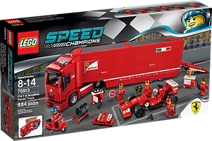 LEGO® Speed Champions Camion trasportatore F14 T e Scuderia Ferrari