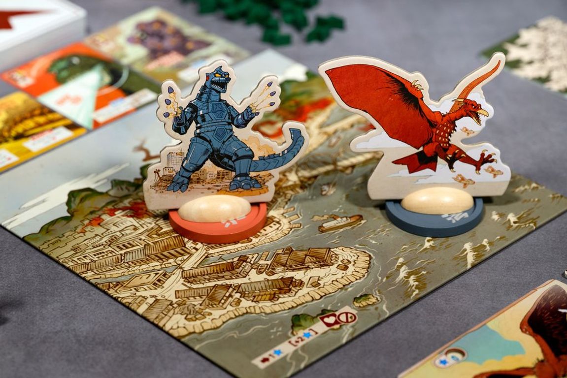 King of Tokyo Godzilla components