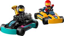 LEGO® City Les karts et les pilotes de course composants