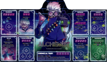 Dice Throne: Alchemist – Hero Pack game board