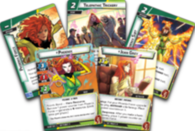 Marvel Champions: Il Gioco di Carte – Phoenix: Pack Eroe carte