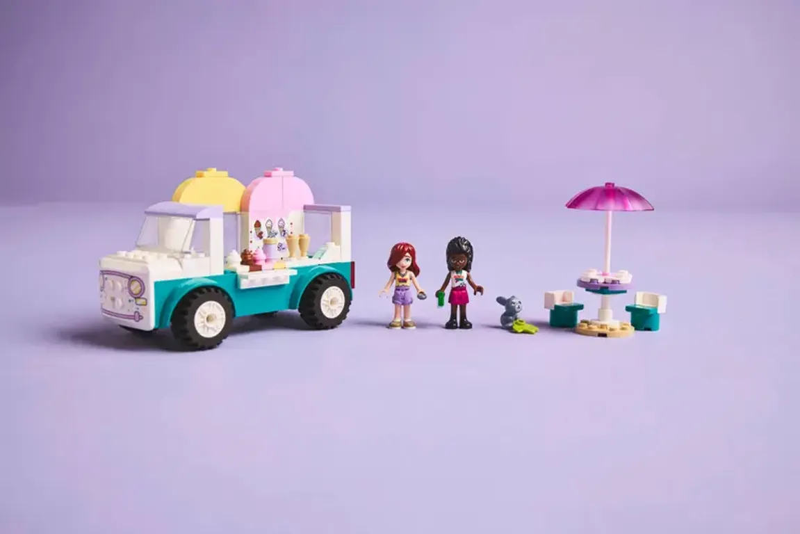 LEGO® Friends Le camion de glaces de Heartlake City composants