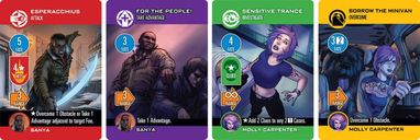 The Dresden Files Cooperative Card Game: Helping Hands cartes