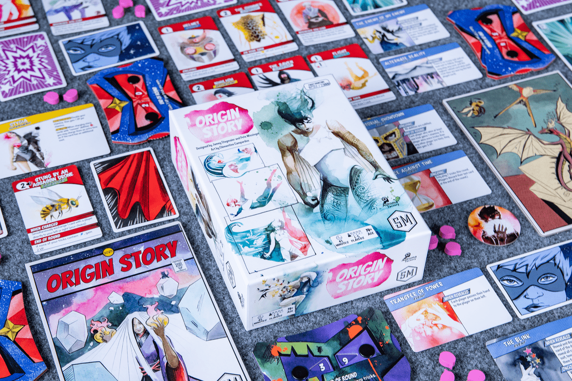 Origin Story box