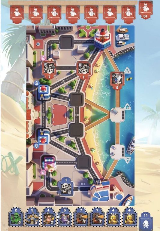 Toy Battle: La Croisette components