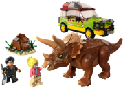 LEGO® Jurassic World La ricerca del Triceratopo componenti