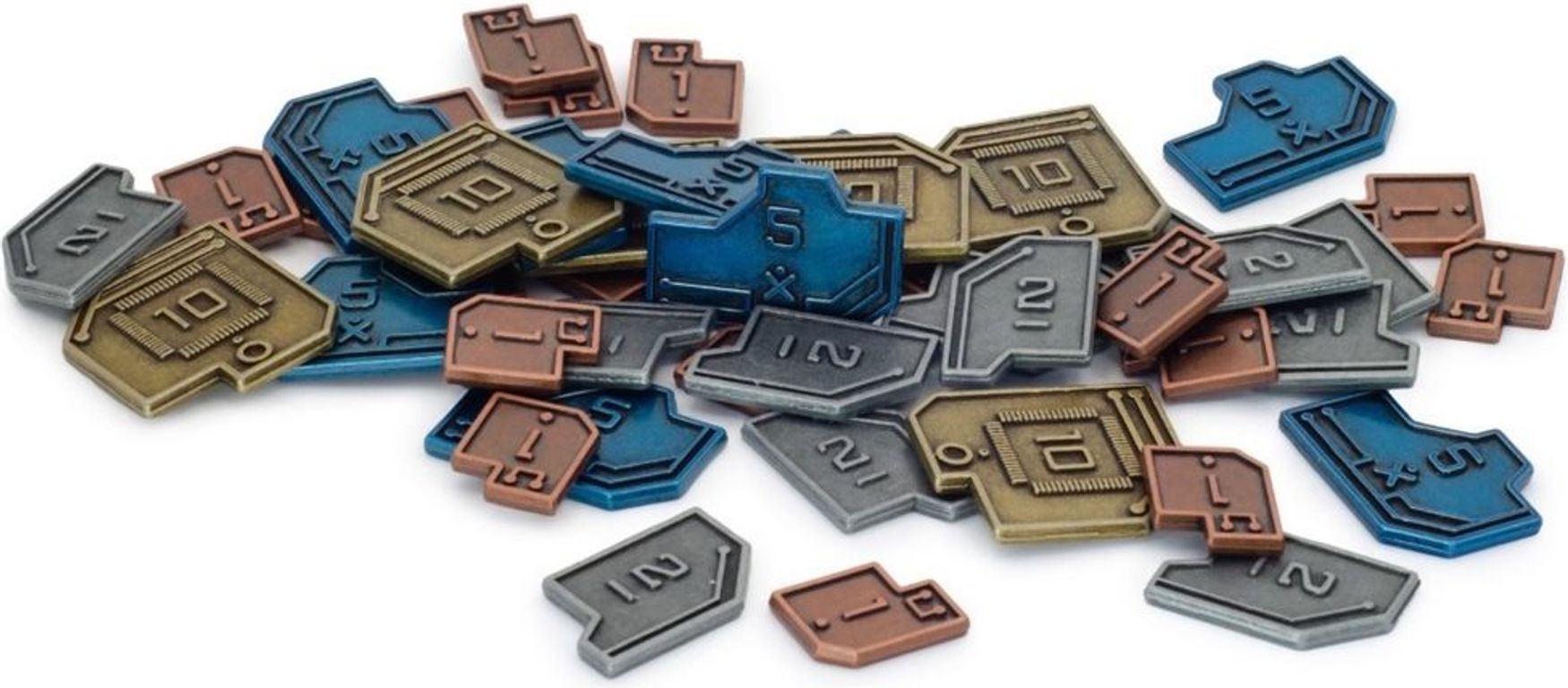 Vantage: Metal Coins components