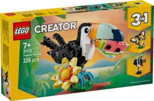 LEGO® Creator Animali selvatici: tucano tropicale
