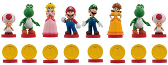 Nintendo Super Mario Schaakspel miniaturen