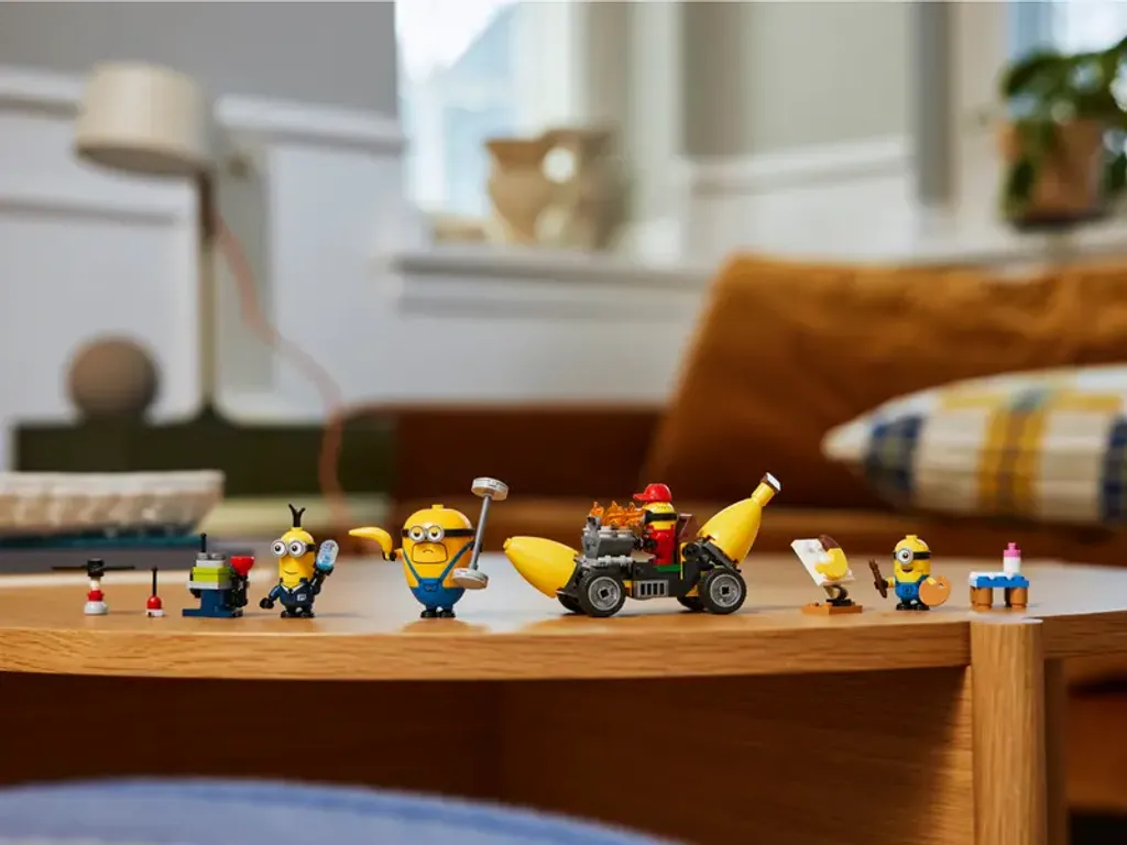 LEGO® Minions Minions und das Bananen Auto