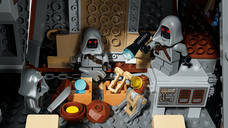 LEGO® Star Wars Sandcrawler e Mudhorn Offworld interno