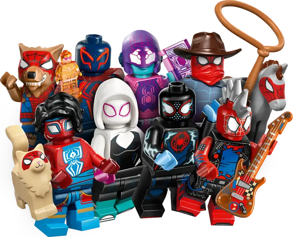 LEGO® Minifigures Spider-Man: Across the Spider-Verse minifigures