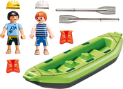 Playmobil® Family Fun Whitewater Rafters components