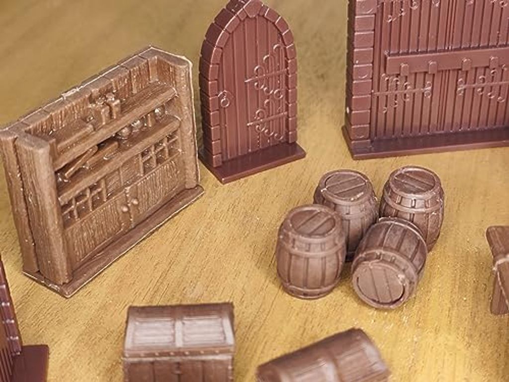 Terrain Crate: Dungeon Essentials Medium Size Set composants