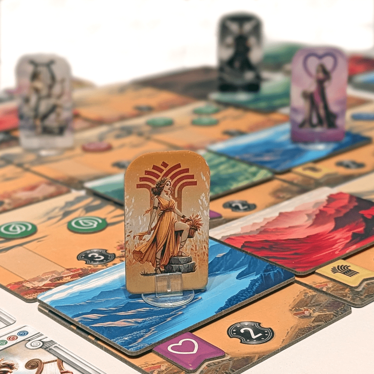 Pantheum: Demigods of Olympia componenten