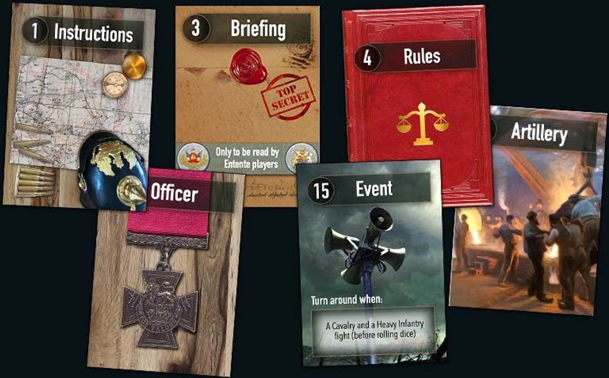 Trench Club: Legacy cartas