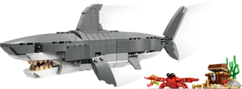 LEGO® Creator Fierce Shark with a Treasure Chest components