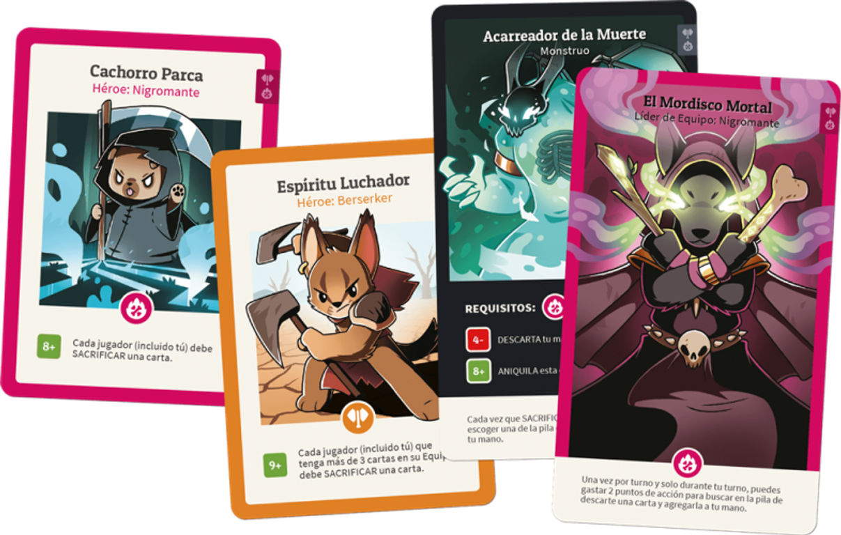 Here to Slay: Berserkers and Necromancers Expansion cartes